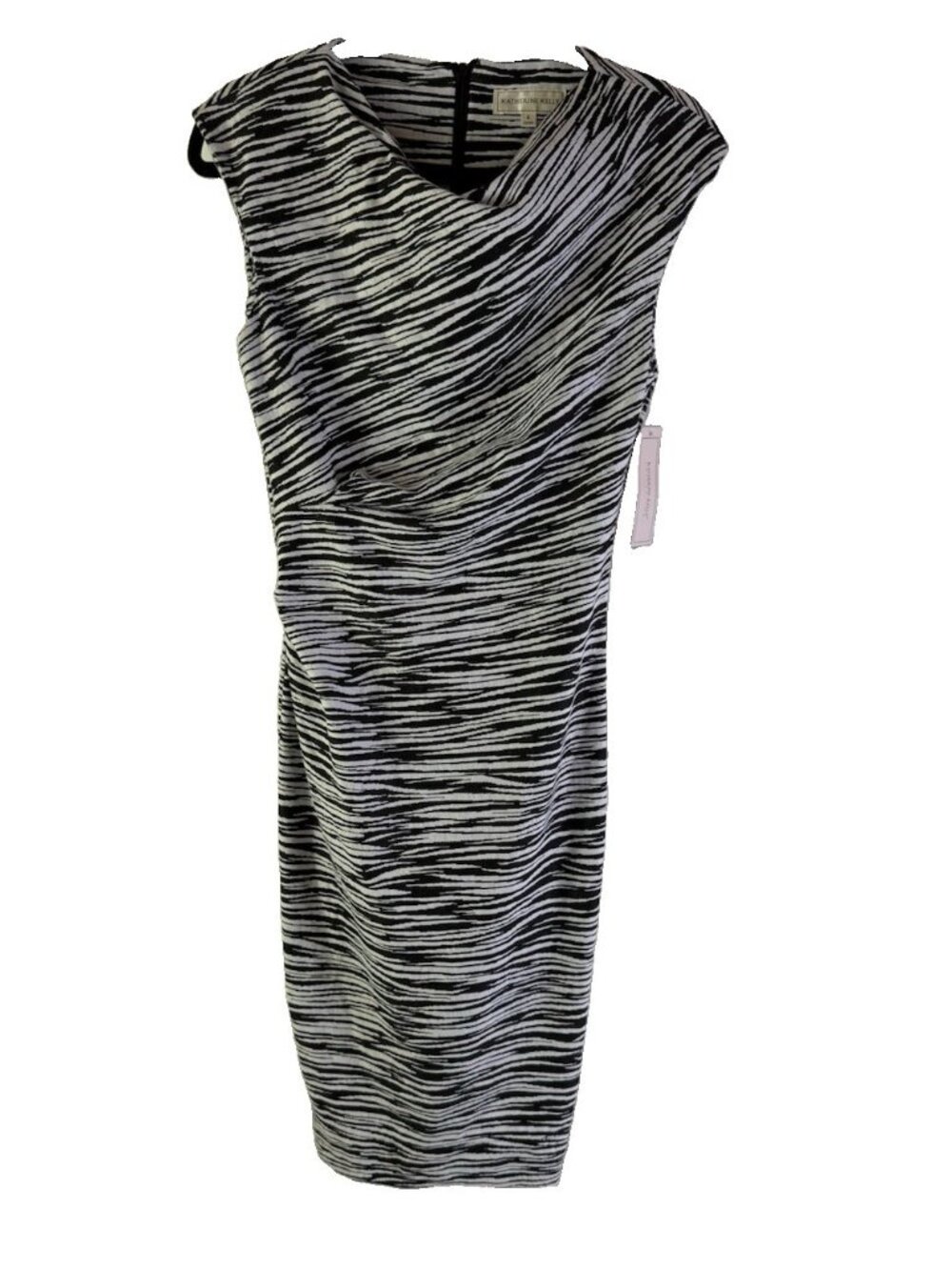New Katherine Kelly Dress Pencil Straight Geometric Career